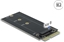 Attēls no Delock SATA 22 pin male to M.2 Key B slot Adapter