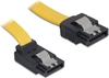 Picture of Delock SATA 3 Gb/s Cable straight to upwards angled 30 cm yellow