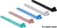Picture of Delock Silicone Cable Ties reusable 10 pieces assorted colors