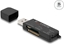 Изображение Delock SuperSpeed USB Card Reader for SD / Micro SD / MS memory cards