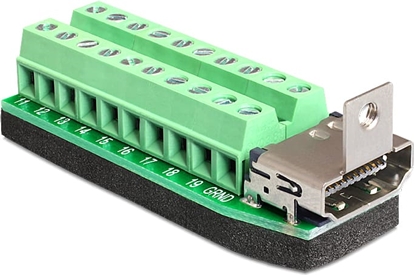 Picture of Delock Terminal Block Adapter HDMI female to 20 pin