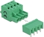 Attēls no Delock Terminal block set for PCB 4 pin 5.08 mm pitch horizontal