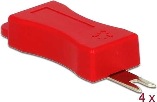 Picture of Delock Tool for RJ45 Secure Clip 4 pieces