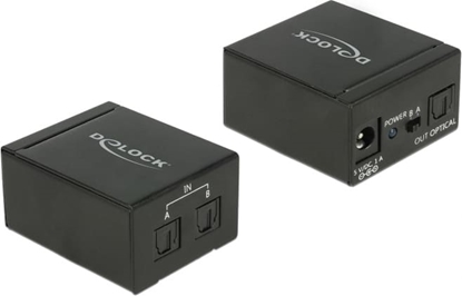 Picture of Delock TOSLINK Switch 2 x TOSLINK in to 1 x TOSLINK out