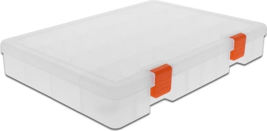 Picture of Delock Transparent sorting plastic box with 36 compartments