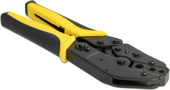 Picture of Delock Universal Coax Crimping Tool for 4 different diameters angled