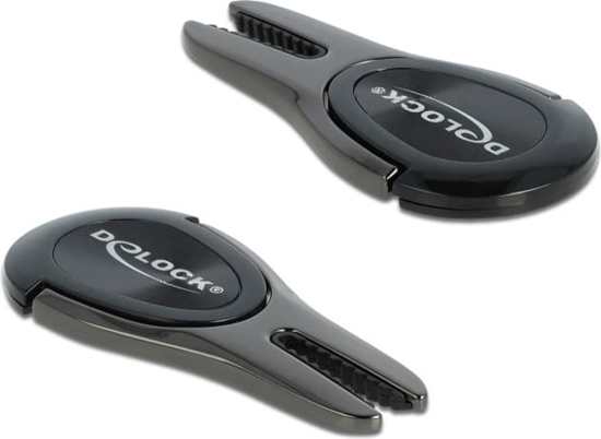 Picture of Delock Universal Mobile Phone Holder mini 4 in 1 anthracite