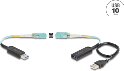Picture of Delock USB 10 Gbps Type-A Extender Set over LC Duplex cable