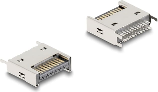 Picture of Delock USB 10 Gbps Type-E Key A 20 pin male straight for SMT solder mounting