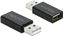 Изображение Delock USB 2.0 Adapter Type-A male to Type-A female Data Blocker