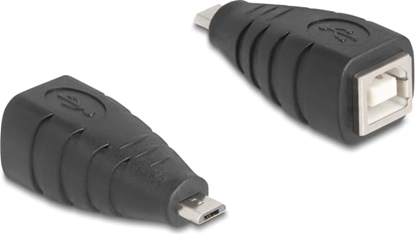 Picture of Delock USB 2.0 Adapter USB Type Micro-B male to USB Type-B female