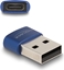 Изображение Delock USB 2.0 Adapter USB Type-A male to USB Type-C™ female blue