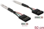 Изображение Delock USB 2.0 Cable 5 Pin pin header female to 4 Pin pin header female 50 cm