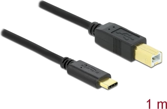Изображение Delock USB 2.0 cable Type-C to Type-B 1 m