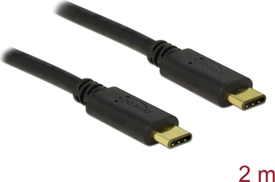 Picture of Delock USB 2.0 cable Type-C to Type-C 2 m 3 A