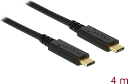 Picture of Delock USB 2.0 cable Type-C to Type-C 4 m PD 5 A E-Marker