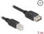 Attēls no Delock USB 2.0 Cable USB Type-B male to EASY USB Type-A female 1 m