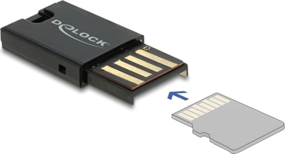 Picture of Delock USB 2.0 Card Reader for Micro SD memory cards