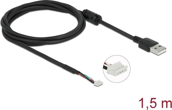 Picture of Delock USB 2.0 Connection Cable for 4 pin Camera modules V6 1.5 m
