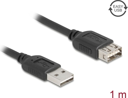 Picture of Delock USB 2.0 extension cable EASY USB Type-A male to EASY USB Type-A female 1 m