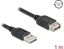 Изображение Delock USB 2.0 extension cable EASY USB Type-A male to EASY USB Type-A female 1 m