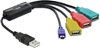Picture of Delock USB 2.0 external 4 port Cable Hub