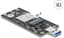 Picture of Delock USB 3.0 Converter Type-A male to M.2 Key B with SIM slot