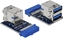 Attēls no Delock USB 3.0 Pin Header female > 2 x USB 3.0 female – up, stacked