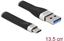 Picture of Delock USB 3.2 Gen 1 FPC Flat Ribbon Cable USB Type-A to USB Type-C™ 13.5 cm PD 3 A