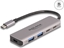 Attēls no Delock USB 5 Gbps 2 Port USB Type-C™ and 2 Port Type-A Hub with USB Type-C™ connector