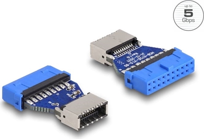 Picture of Delock USB 5 Gbps Adapter Pin Header female to internal Type-E Key A female