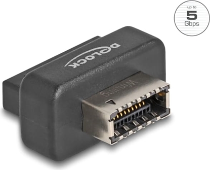 Picture of Delock USB 5 Gbps Adapter Pin Header female to internal Type-E Key A female with housing