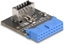 Picture of Delock USB 5 Gbps Adapter Pin Header female to internal USB Type-E Key A female angled