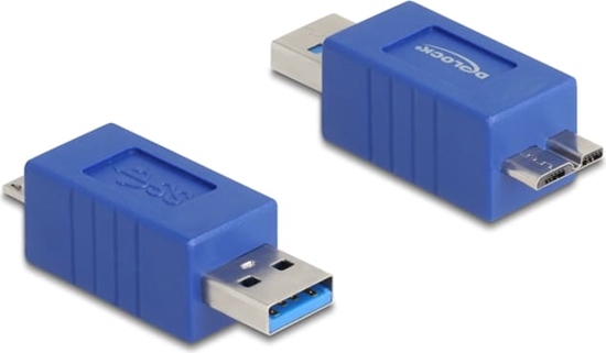 Picture of Delock USB 5 Gbps Adapter USB Type-A male to USB Micro-B male
