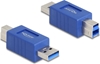 Picture of Delock USB 5 Gbps Adapter USB Type-A male to USB Type-B male (crossed)