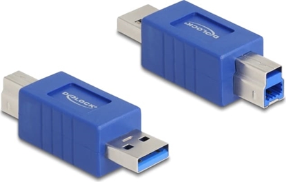 Picture of Delock USB 5 Gbps Adapter USB Type-A male to USB Type-B male (crossed)