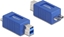Attēls no Delock USB 5 Gbps Adapter USB Type-B male to USB Micro-B male (crossed)