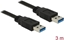Изображение Delock USB 5 Gbps Cable Type-A male to Type-A male 3 m black