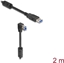 Attēls no Delock USB 5 Gbps Cable Type-A male to Type-B male 90° downwards angled 2 m