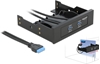 Picture of Delock USB 5 Gbps Front Panel 2 Port with internal 19 Pin USB 5 Gbps Pin Header