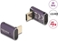 Picture of Delock USB Adapter 40 Gbps USB Type-C™ PD 3.1 240 W male to female angled 8K 60 Hz metal