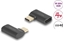 Изображение Delock USB Adapter 40 Gbps USB Type-C™ PD 3.1 240 W male to female angled left / right 8K 60 Hz