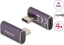 Picture of Delock USB Adapter 40 Gbps USB Type-C™ PD 3.1 240 W male to female rotated angled left / right 8K 60 Hz metal