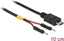 Picture of Delock USB Power Cable Micro-B to 2 x pin header male separate power 10 cm