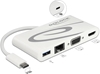 Picture of Delock USB Type-C™ 3.1 Docking Station HDMI 4K 30 Hz + VGA + LAN + USB PD