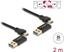Picture of Delock USB Type-C™ 5 Gbps Data Link Cable + KM Switch 2 m