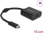 Picture of Delock USB Type-C™ Adapter to HDMI (DP Alt Mode) 8K with HDR function black