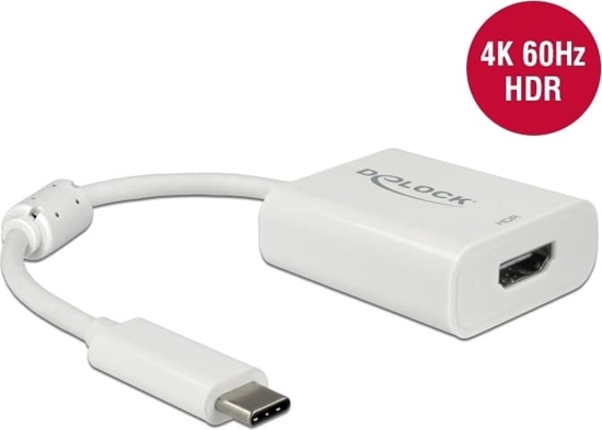 Picture of Delock USB Type-C™ Adapter zu HDMI (DP Alt Mode) 4K 60 Hz mit HDR Funktion