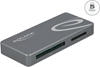 Picture of Delock USB Type-C™ Card Reader for CFast and SD memory cards + USB Hub with Type-A and USB Type-C™ port