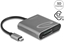 Attēls no Delock USB Type-C™ Card Reader for SD Express and CFexpress memory cards